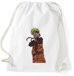 printfashion Naruto Uzumaki - Sportzsák, Tornazsák - Fehér (962195)