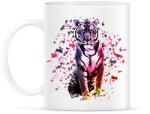 printfashion watercolor tigris - Bögre - Fehér (1501809)