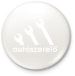 printfashion Autószerelő - Kitűző, hűtőmágnes - Fehér (4712403)