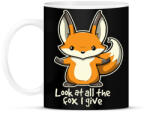 printfashion Look At All The Fox I Give - Bögre - Fekete (4810144)