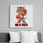 printfashion King of Fighter - Vászonkép - Fehér (15645831)