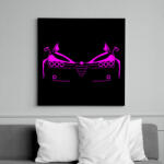 printfashion Alfa Romeo 159 pink - Vászonkép - Fekete (13033147)