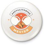 printfashion Asztalitenisz mester - Kitűző, hűtőmágnes - Fehér (6992839)