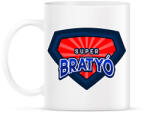 printfashion superbratyo - Bögre - Fehér (11473477)