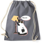printfashion RELAX - Sportzsák, Tornazsák - Grafitszürke (406746)