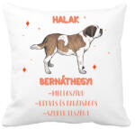 printfashion Halak - Bernáthegyi - Párnahuzat, Díszpárnahuzat - Fehér (13350799)