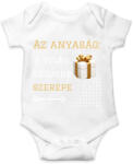 printfashion Az anyaság a világ legjobb szerepe - Baba Body - Fehér (15736839)