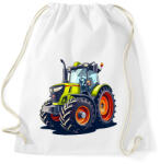 printfashion Traktor - Sportzsák, Tornazsák - Fehér (16165739)