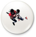 printfashion NFL Touchdown - Kitűző, hűtőmágnes - Fehér (3083533)