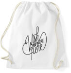 printfashion Wish you were here - Sportzsák, Tornazsák - Fehér (383856)