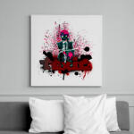 printfashion toxic - Vászonkép - Fehér (6627489)