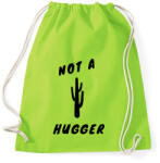 printfashion NOT A HUGGER - Sportzsák, Tornazsák - Limezöld (1952619)