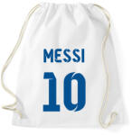 printfashion Messi 10 kék - Sportzsák, Tornazsák - Fehér (12588681)