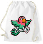 printfashion Buddy - Sportzsák, Tornazsák - Fehér (5127695)