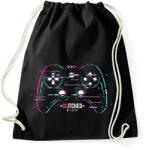 printfashion gamer - Sportzsák, Tornazsák - Fekete (13702498)