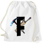 printfashion fortnite - Sportzsák, Tornazsák - Fehér (1219214)