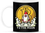 printfashion BITCOIN 4EVER 6 - Bögre - Fekete (6003322)