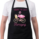 printfashion Flamazing - Kötény - Fekete (4928338)