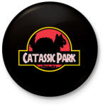 printfashion Catassic Park - Kitűző, hűtőmágnes - Fekete (13421694)