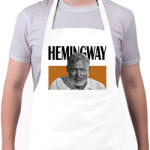 printfashion Hemingway - Önarckép - Kötény - Fehér (7120311)