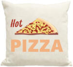 printfashion hot pizza - Párnahuzat, Díszpárnahuzat - Lenvászon (1574531)