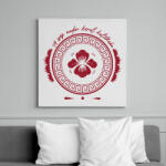 printfashion A szép madár - Vászonkép - Fehér (7620493)