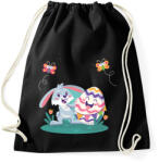 printfashion husvét26 - Sportzsák, Tornazsák - Fekete (6614610)