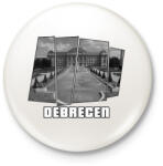 printfashion Debreceni egyetem (GTA stílus) - Kitűző, hűtőmágnes - Fehér (3080660)