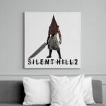 printfashion Silent hill 2 pyramid head - Vászonkép - Fehér (16804529)