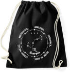 printfashion Skorpió tulajdonságok - Sportzsák, Tornazsák - Fekete (8528227)