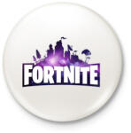 printfashion Fortnite Galaxy - Kitűző, hűtőmágnes - Fehér (3081715)