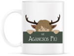 printfashion Az agancsos fiú - Bögre - Fehér (6574277)