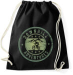 printfashion downhill adventures - Sportzsák, Tornazsák - Fekete (4105332)