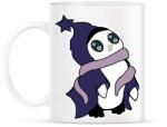 printfashion pingvin_lila - Bögre - Fehér (5611599)