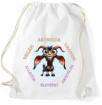 printfashion Vegán aktivista - Sportzsák, Tornazsák - Fehér (15786176)