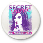 printfashion Titkos erotikus vallomások - Kitűző, hűtőmágnes - Fehér (3074540)