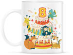 printfashion 8 éves - Bögre - Fehér (13276978)