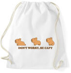 printfashion Capybara 02 - Sportzsák, Tornazsák - Fehér (14460309)