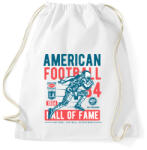 printfashion Amerikai foci - Sportzsák, Tornazsák - Fehér (798271)