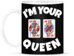 printfashion I'M YOUR QUEEN - Bögre - Fekete (10737965)