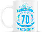 printfashion kamasz-70-cyan - Bögre - Fehér (790984)