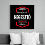 printfashion Hegesztő prémium minőség - Vászonkép - Fekete (6647750)