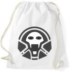 printfashion skull_1_2 - Sportzsák, Tornazsák - Fehér (13088679)
