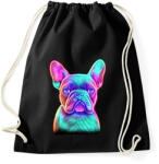 printfashion Francia bulldog - Sportzsák, Tornazsák - Fekete (13375410)
