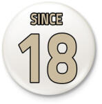 printfashion Házassági évforduló - második fele - Kitűző, hűtőmágnes - Fehér (13529778)