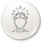 printfashion Naruto - Kitűző, hűtőmágnes - Fehér (3081270)
