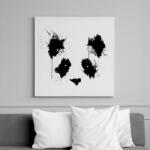 printfashion Festett panda - Vászonkép - Fehér (6625567)