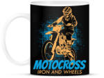 printfashion Motocross - Bögre - Fekete (13740297)
