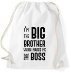 printfashion Big brother boss - Sportzsák, Tornazsák - Fehér (7011730)