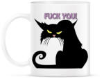 printfashion Black cat - Bögre - Fehér (789657)
